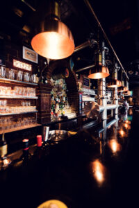 The bar at 1516 Brewing Company.