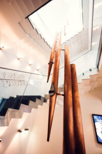 Staircase at the House of Music.