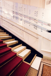 Musical Staircase at the House of Music.