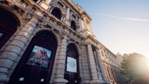 Haupteingang des Kunsthistorischen Museums Wien