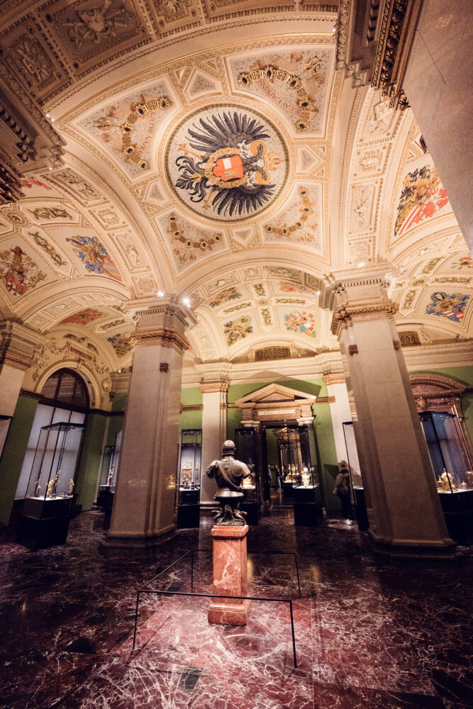 Beautiful Hall XVII in the Kunsthistorisches Museum Vienna