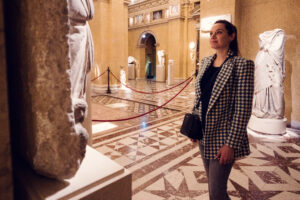 Atemberaubende Architektur im Kunsthistorischen Museum Wien