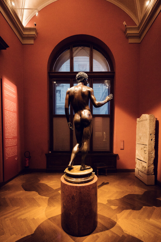 The Youth of Magdalensberg in the Kunsthistorisches Museum Vienna