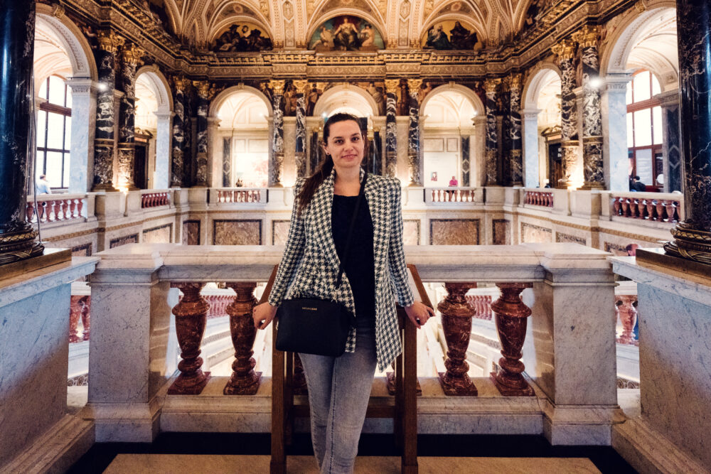 A stunning photo spot at the Kunsthistorisches Museum Vienna