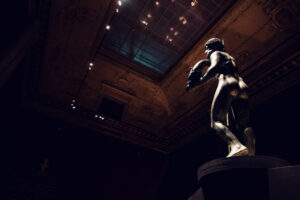 Amazing bronze sculpture at Kunsthistorisches Museum Vienna.