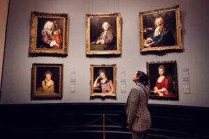 Masterpieces by Giambattista Pittoni, Joseph-Sifrède Duplessisand, Giacomo Ceruti and others in Cabinet 13 of the Kunsthistorisches Museum Vienna.