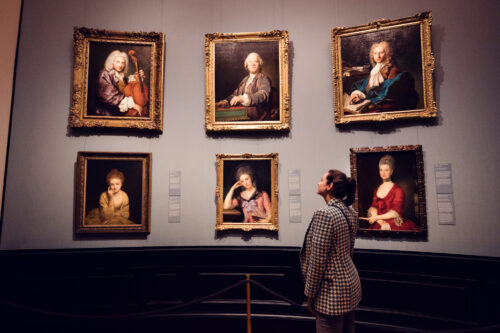Masterpieces by Giambattista Pittoni, Joseph-Sifrède Duplessisand, Giacomo Ceruti and others in Cabinet 13 of the Kunsthistorisches Museum Vienna.