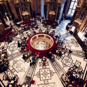 Restaurant and Café view at Kunsthistorisches Museum Café-Restaurant.