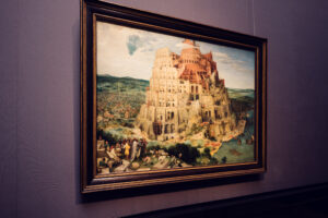 Pieter Bruegels "Turmbau zu Babel" im Kunsthistorischen Museum Wien.