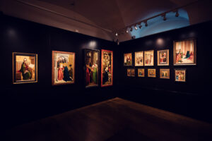 Beautiful exhibition inside Lower Belvedere.