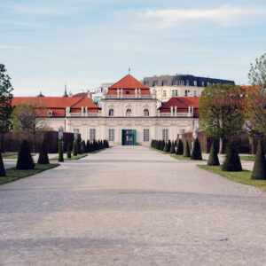 Architectural majesty of Lower Belvedere Palace in Vienna.