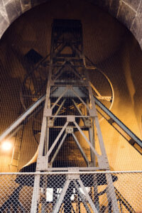 Detail of the Pummerin bell in the North Tower of St. Stephen's Cathedral.
