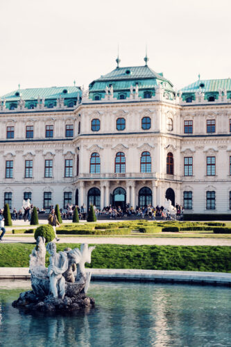 Cultural significance of Upper Belvedere reflected in baroque design elements.