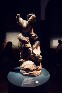 Sculpture installations at Belvedere Castle.