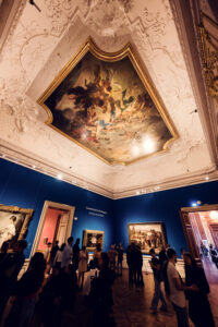 The carefully curated display at Belvedere Castle allows intimate viewing of these powerful paintings.