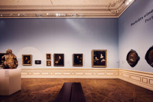 Prestigious painting collection at Belvedere Castle.