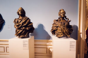 Extraordinary 'Character Heads' by Franz Xaver Messerschmidt at Belvedere Castle.