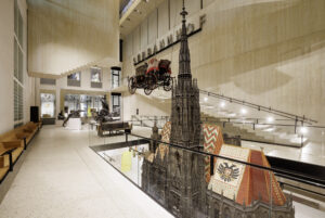 Exhibition view "Vienna. My history", hall, 2023, photo: Lisa Rastl, Wien Museum.