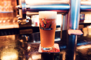 The signature “Victory Hop Devil IPA” - a hoppy brew with a balanced amount of bitterness.