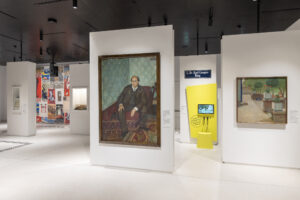 Exhibition view "Vienna. My History", section "Vienna around 1900", 2023, Photo: Lisa Rastl, Wien Museum.