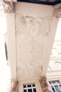 Historic Anker Clock on Hoher Markt, where Art Nouveau design meets musical timepiece tradition.