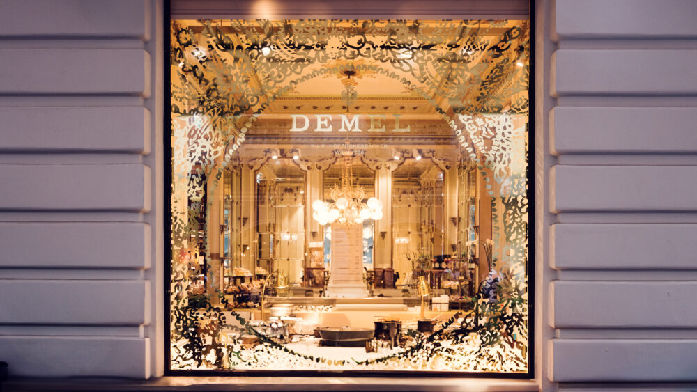 Historic Café Demel, offering a taste of Vienna's rich café tradition.