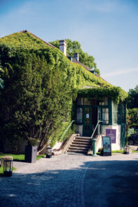 Original entrance at Pfarrwirt.