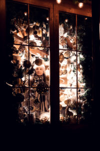 Beautifully crafted handmade Christmas balls at the Freyung Christmas market, capturing the festive spirit and artisanal charm of Vienna.