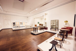 Modern Austrian design displayed in the Leopold Museum Vienna.