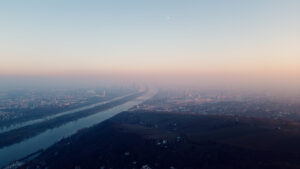 Leopoldsberg's terraced viewpoints offering different perspectives of Vienna.