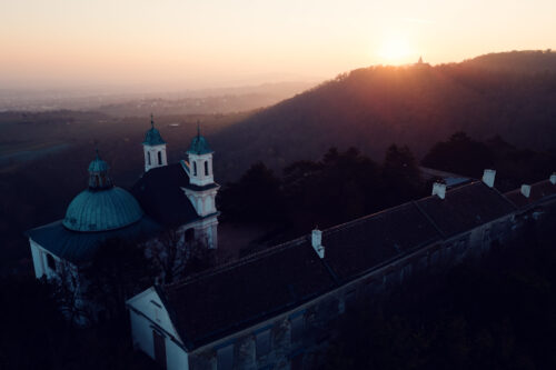 Architectural details of St. Leopold Church.