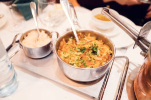 Traditional Rösti at Plachutta, where golden-brown grated potatoes create perfect crispy exterior and tender interior.