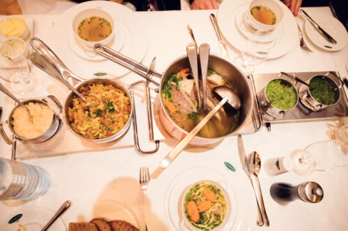 Famous Tafelspitz at Plachutta.