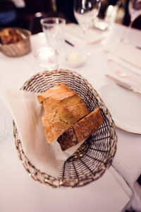 Fresh-scented bread basket at Meissl & Schadn.