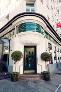 Iconic Plachutta Wollzeile entrance.