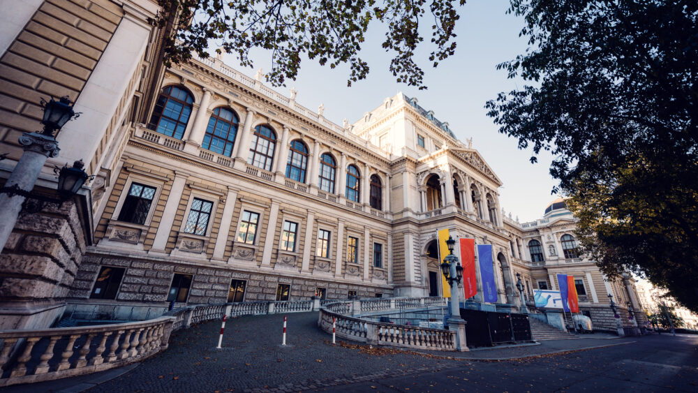 Historic Main Building of the University of Vienna.