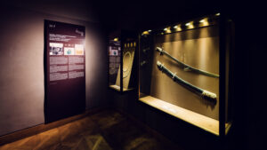 Room 7 at Vienna's Imperial Treasury, where ecclesiastical treasures meet Habsburg dynasty's sacred artifacts.