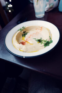 Signature NENI hummus.