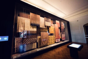 Exquisite Batik Collection at Weltmuseum Vienna, showcasing the intricate artistry of Indonesian textile traditions.