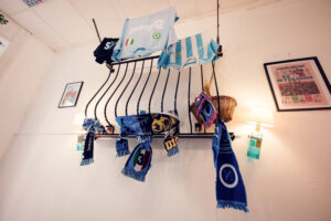 Casolaro Bros Vienna's Napoli-inspired dining corner.