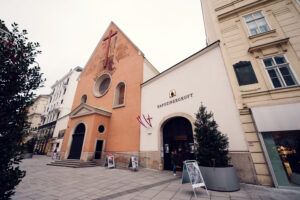 Imperial Crypt Kapuzinergruft Vienna historic burial chamber beneath Capuchin Church, final resting place of Austrian emperors and empresses, Neuer Markt location.