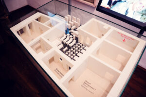 Mozarthaus layout showing multiple rooms of the apartment.